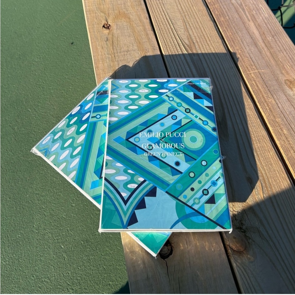 Vintage Pucci x Eco Resin Chopsticks +‎ Magazine